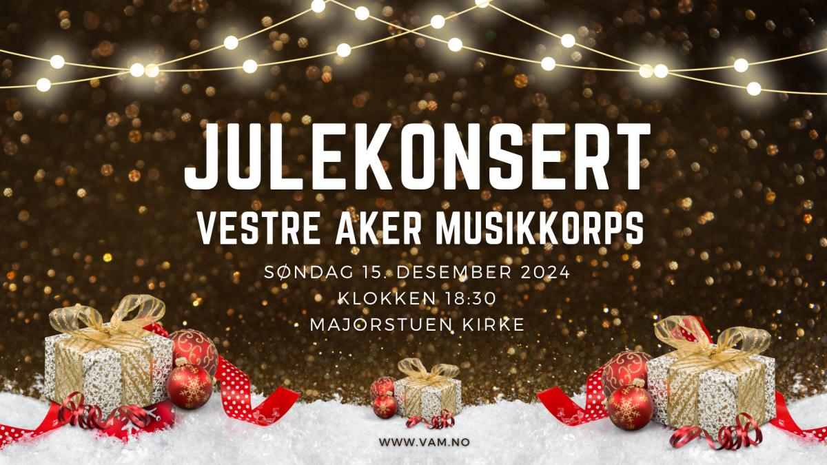 Velkommen til stemningsfull julekonsert